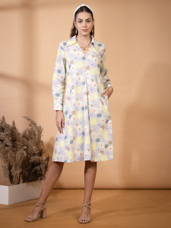 Corduroy Flora Dress - Image 2