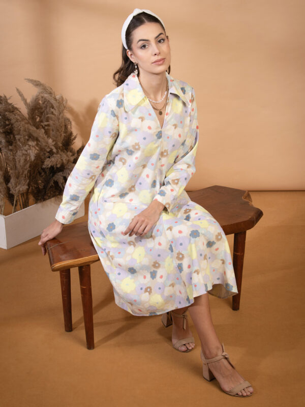 Corduroy Flora Dress - Image 7