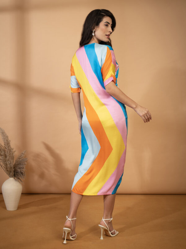 Colourfull Valentino Dress - Image 3