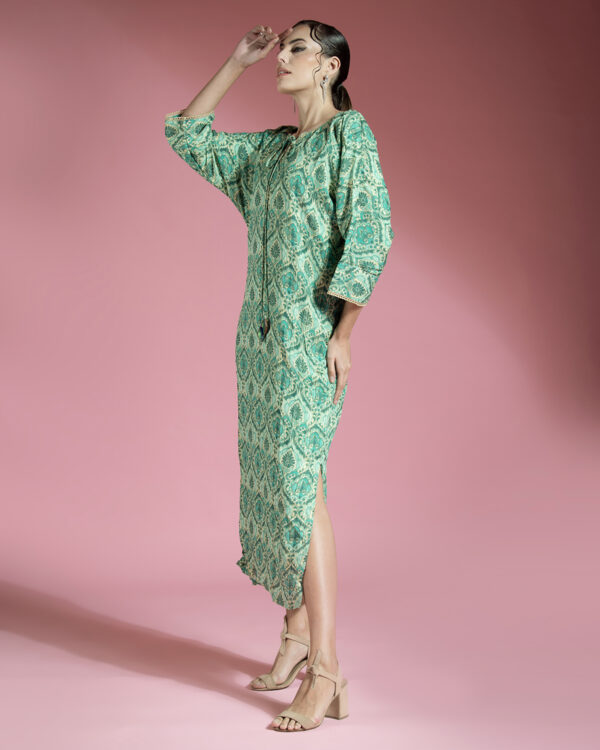 peacock Long Dress - Image 5