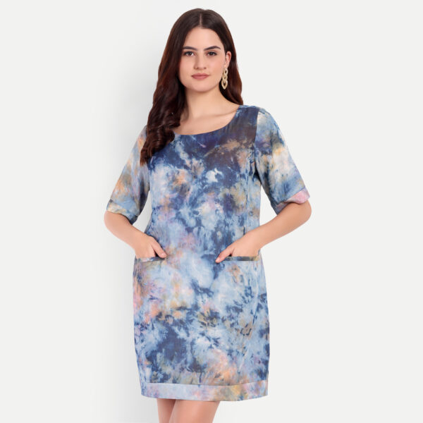 Tie and dye cotton dress - Image 2