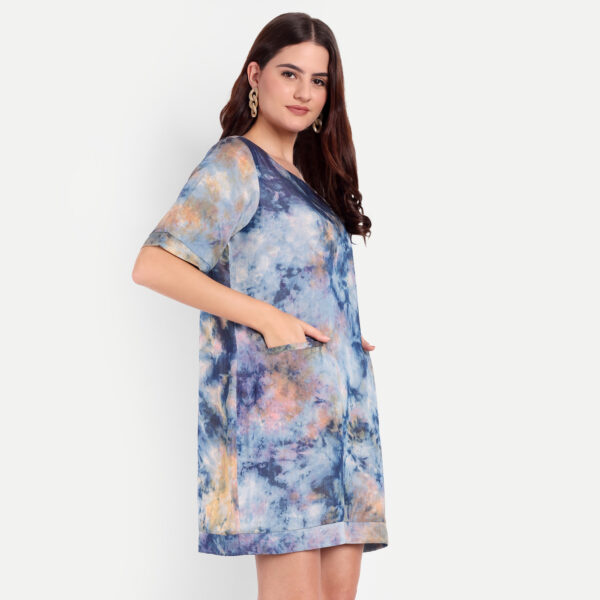 Tie and dye cotton dress - Image 3