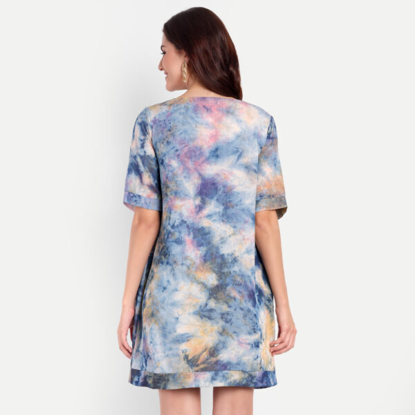 Tie and dye cotton dress - Image 4