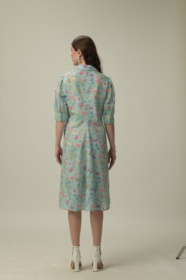 Cotton Chifley Dress - Image 3