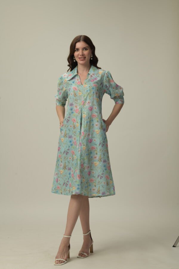 Cotton Chifley Dress