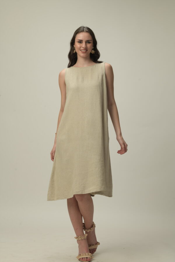 Linen Natural Dress